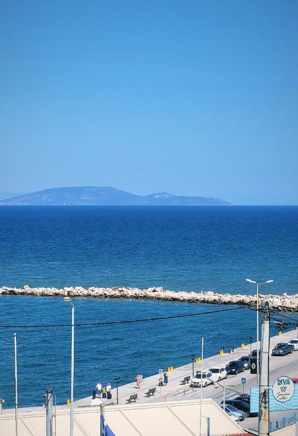 Blue Horizon Gem On The Port Leilighet Rafína Eksteriør bilde